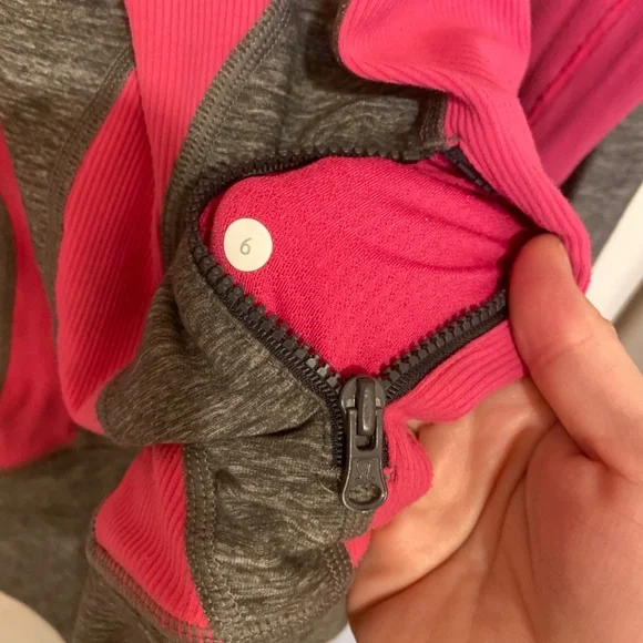 Y2K RARE LULULEMON DEFINE ALIGN JACKET HOODIE SZ 6 - Picture 6 of 17